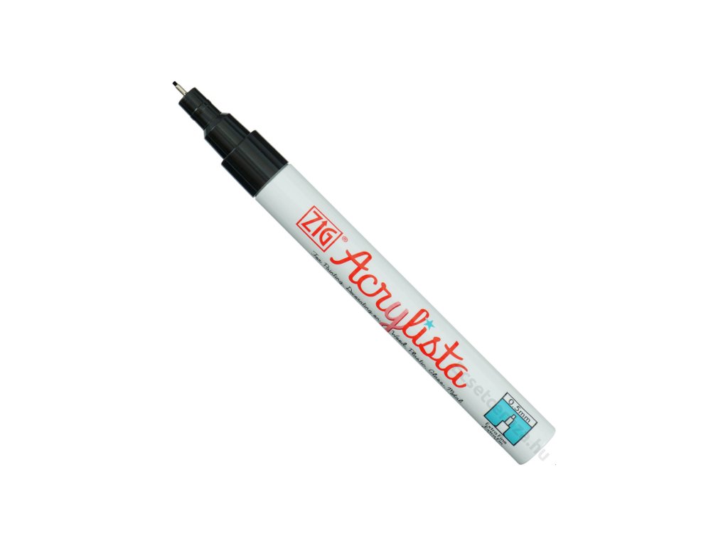 Akrylový fix ZIG Acrylista 0,5 mm černý