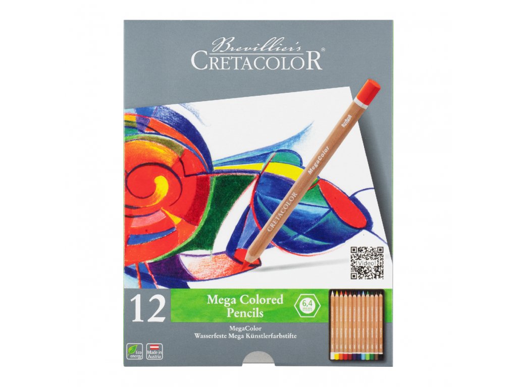Sada pastelek Cretacolor Megacolor 12 ks