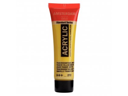 Akrylová barva Amsterdam Standard - 272 Transparent Yellow Medium