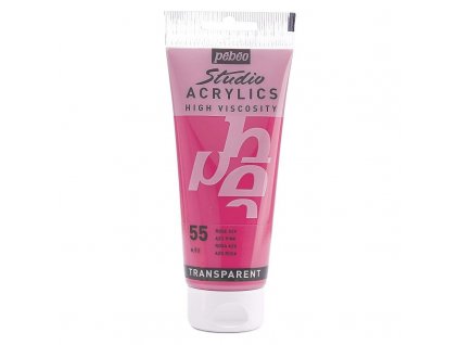Akrylová barva Pébéo Studio Acrylics - 55 Azo Pink