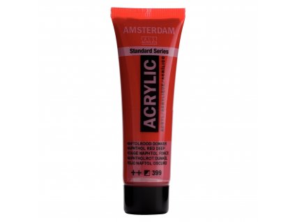 Akrylová barva Amsterdam Standard - 399 Naphthol Red Deep