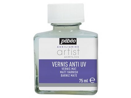 Matný lak vodou ředitelný pro akrylové barvy 75 ml