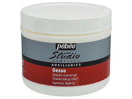 Akrylový šeps Pébéo Studio Gesso Bílý 500 ml