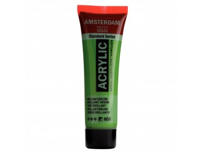 Akrylová barva Amsterdam Standard - 605 Brilliant Green