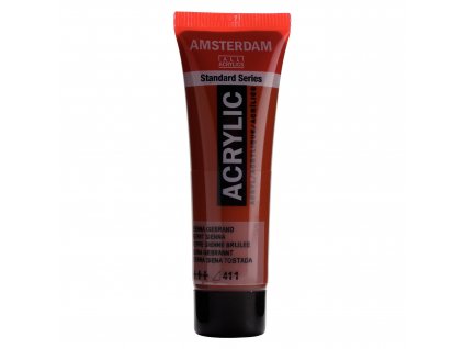 Akrylová barva Amsterdam Standard - 411 Burnt Sienna
