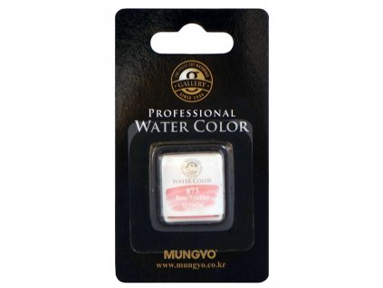 Akvarelová barva v půlpánvičce Mungyo - 873 Rose Madder Genuine