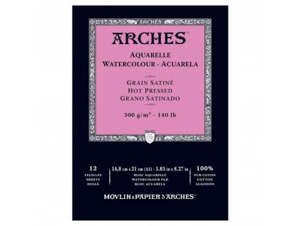 Arches Skicák v lepenej väzbe A5, 300g, 12 listov, HP