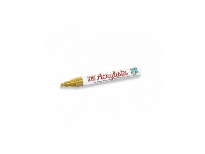 Akrylový fix ZIG Acrylista Chisel 6 mm - 101 Gold