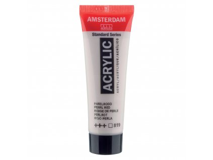 Akrylová barva Amsterdam Standard - 819 Pearl Red