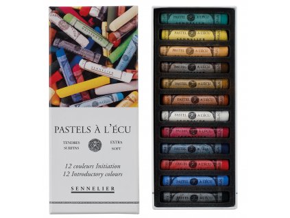 Sada měkkých pastelů Sennelier Initiation 12 ks