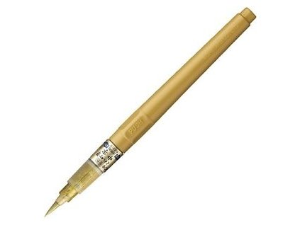 Fude Pen Kuretake %22CHU JI%22 Gold (No. 60)
