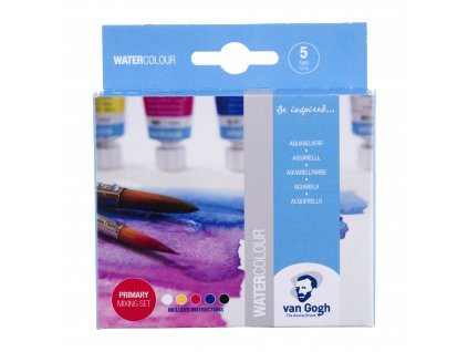 Sada akvarelových barev Van Gogh 5 x 10 ml v tubě v cestovní krabičce