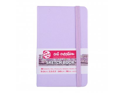 Skicák Art Creation v pevné vazbě Pastel Violet