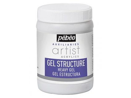 Těžký gel pro akrylové barvy Pébéo Studio Acrylics 250 ml