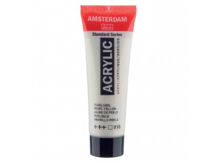 Akrylová barva Amsterdam Standard - 818 Pearl Yellow