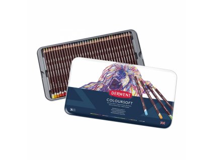 Sada měkkých pastelek Coloursoft 36 ks