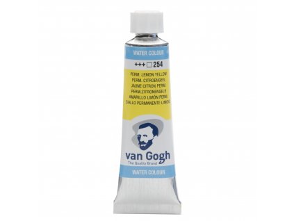 27846 1 akvarelova barva v tube van gogh 10 ml 254 permanent lemon yellow
