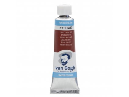 27885 1 akvarelova barva v tube van gogh 10 ml 339 light oxide red