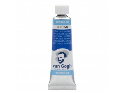 27924 1 akvarelova barva v tube van gogh 10 ml 512 cobalt blue ultramarine