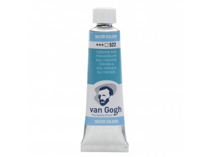 27927 1 akvarelova barva v tube van gogh 10 ml 522 turquoise blue