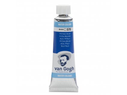 27948 1 akvarelova barva v tube van gogh 10 ml 570 phthalo blue