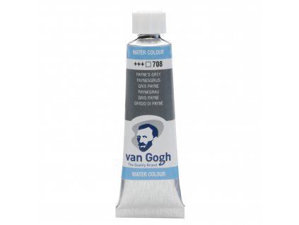 27990 1 akvarelova barva v tube van gogh 10 ml 708 payne s grey