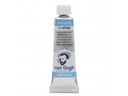 28020 1 akvarelova barva v tube van gogh 10 ml 843 interference white