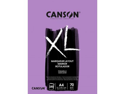 Canson XL Marker Skicák lepený A4, 70g, 100 listů