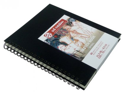 Sketchbook Art Creation v pevné kroužkové vazbě, 21,5 x 28 cm, 110g, 80 listů