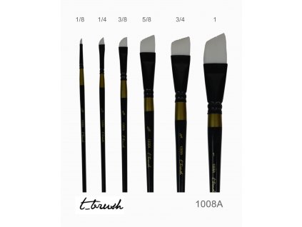 Štětec t brush 1008A syntetický, zkosený