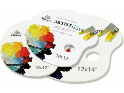 Papírové palety oválné 40 ks 60g, 30x35cm