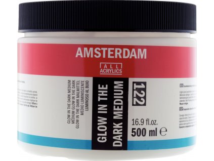 Fosforeskující médium Amsterdam Glow in the Dark 500 ml
