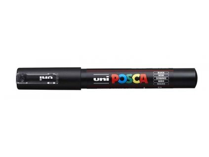 Akrylový fix Posca, PC 1M hrot 0,7 1 mm, černý