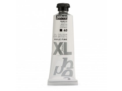Olejová barva Pébéo Studio XL - 40 Vivid White