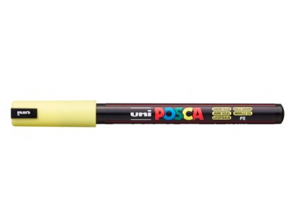 Akrylový fix Posca s kovovým hrotem PC 1MR 0,7 mm, sunshine yellow P2