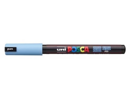 Akrylový fix Posca s kovovým hrotem PC 1MR 0,7 mm, glacier blue P33