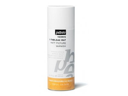Pébéo Matný lak ve spreji pro olejomalbu 400 ml
