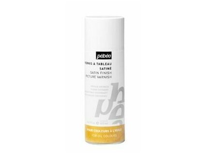Pébéo Saténový lak ve spreji pro olejomalbu 200 ml