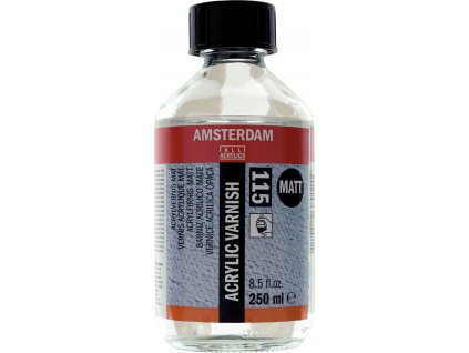 Matný lak pro akrylové barvy Amsterdam 250 ml