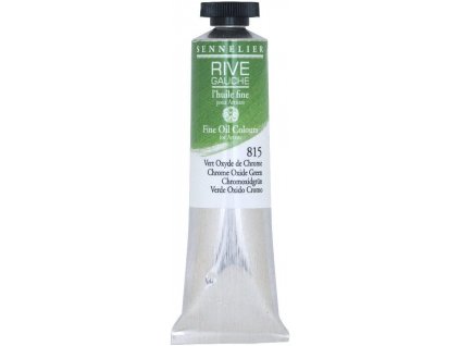 Olejová barva Rive Gauche - 815 Chrome Oxide Green