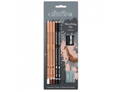 Cretacolor Sketching Set 7 ks v blistri