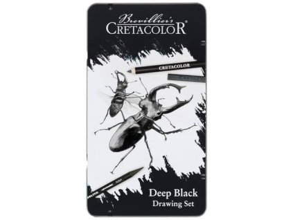 Cretacolor Deep Black Drawing Set 10 ks