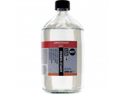 Matný lak pro akrylové barvy Amsterdam 1000 ml