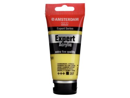 Akrylová barva Amsterdam Expert - 207 Cadmium Yellow Lemon (Objem 75 ml)