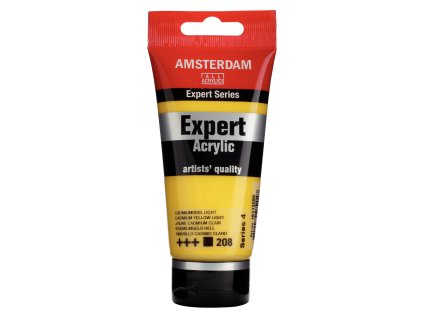 Akrylová barva Amsterdam Expert - 208 Cadmium Yellow Medium (Objem 75 ml)