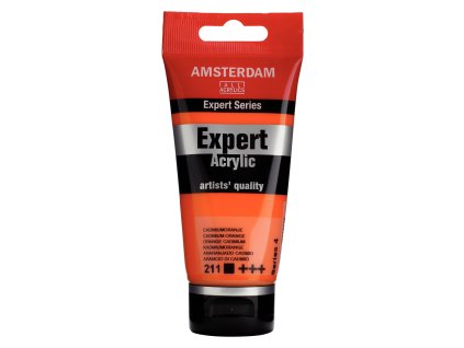 Akrylová barva Amsterdam Expert - 211 Cadmium Orange (Objem 75 ml)