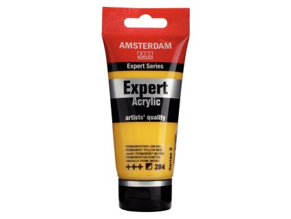Akrylová farba Amsterdam Expert - 284 Permanent Yellow Medium