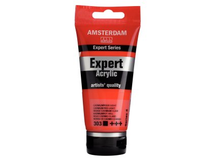 Akrylová barva Amsterdam Expert - 303 Cadmium Red Light (Objem 75 ml)