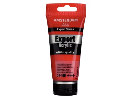 Akrylová barva Amsterdam Expert - 314 Cadmium Red Medium (Objem 75 ml)