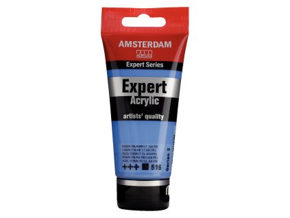 Akrylová farba Amsterdam Expert - 516 Cobalt Blue Light (Ultramarine)